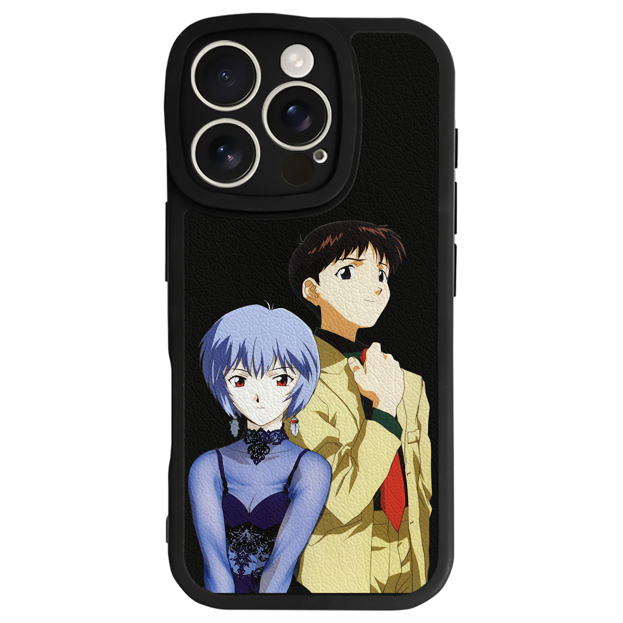 （画像用） EVA 新世紀エヴァンゲリオン 【iPhone 16シリーズ対応】シリコンスマホケース（レザー調） 材質：シリコン